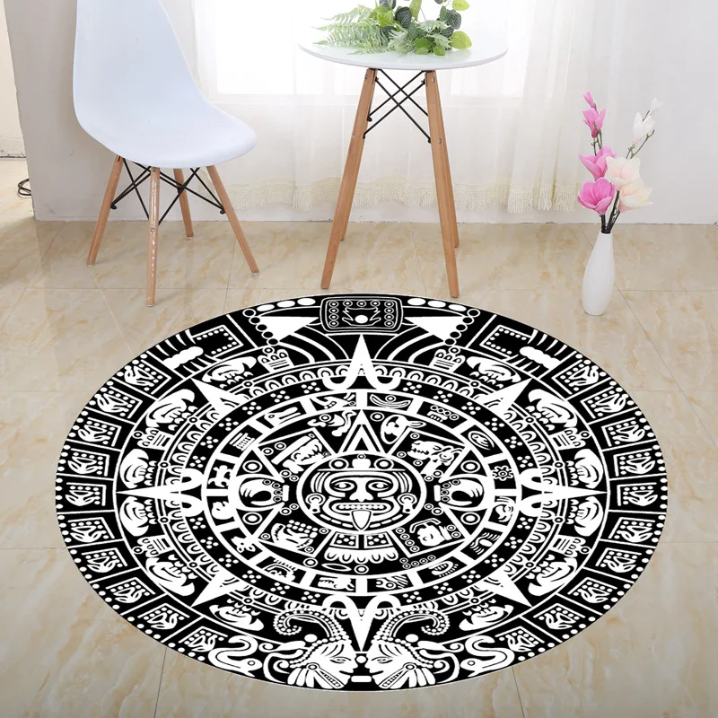 Tropical Mandala Circular Carpet Coffee Table Floor Mat 3D Illusion Bedroom Decor Round Area Rug Living Room Decoration
Tropical Mandala Circular Carpet Coffee Table Floor Mat 3D Illusion Bedroom Decor Round Area Rug Living Room Decoration