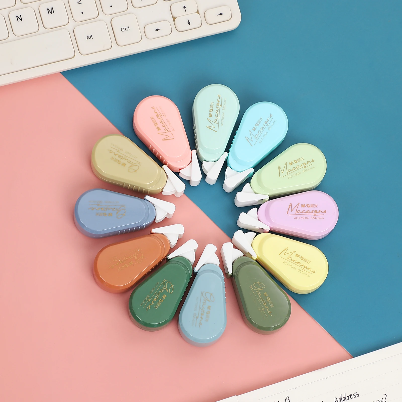 6pcs/set Macaron Mini Correction Tape Student Portable Correction Error Stationery DIY Journal Writing Tool Supplies Accessories
6pcs/set Macaron Mini Correction Tape Student Portable Correction Error Stationery DIY Journal Writing Tool Supplies Accessories