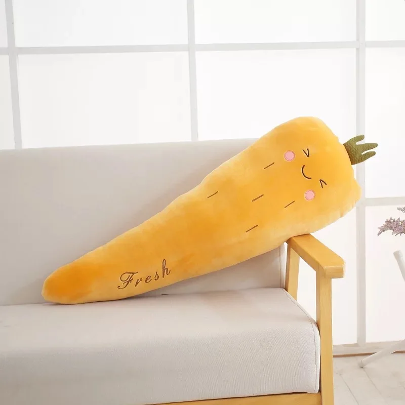80cm Cartoon Plush toy Vegetable Doll eggplant radish loofah pillow Stuffed soft toys for Children Kids Birthday Gift
80cm Cartoon Plush toy Vegetable Doll eggplant radish loofah pillow Stuffed soft toys for Children Kids Birthday Gift