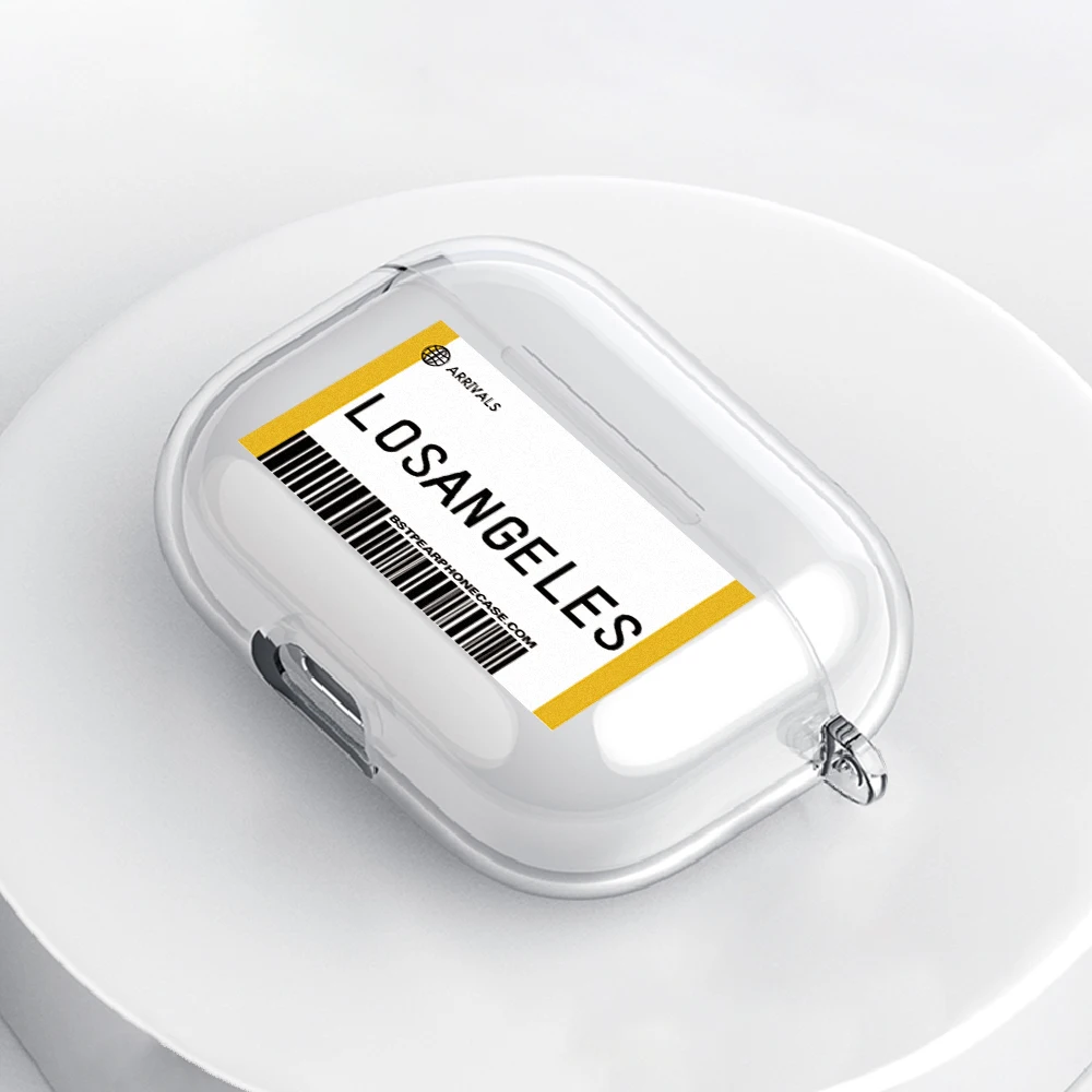 For AirPods Pro Soft TPU Protector Cover Box Air Ticket Label Transparen For Apple Airpods Pro Bluetooth Wireless Earphone Cases
For AirPods Pro Soft TPU Protector Cover Box Air Ticket Label Transparen For Apple Airpods Pro Bluetooth Wireless Earphone Cases