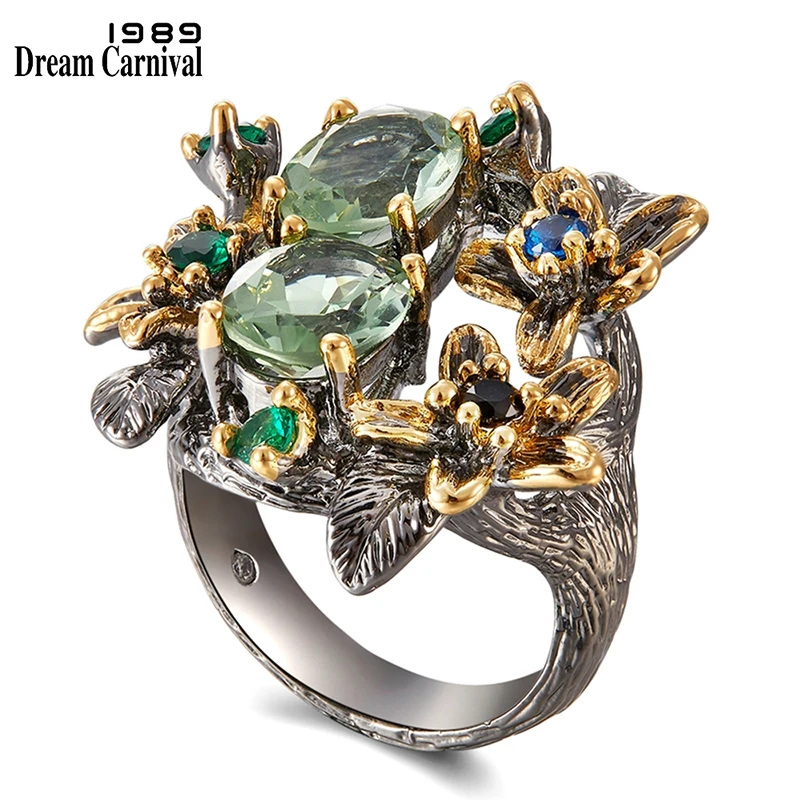 DreamCarnival Hot Selling Stunning CZ Ring for Women Engagement Party Vintage Flower Eye Catching Olivine Zircon Jewelry WA11688
DreamCarnival Hot Selling Stunning CZ Ring for Women Engagement Party Vintage Flower Eye Catching Olivine Zircon Jewelry WA11688