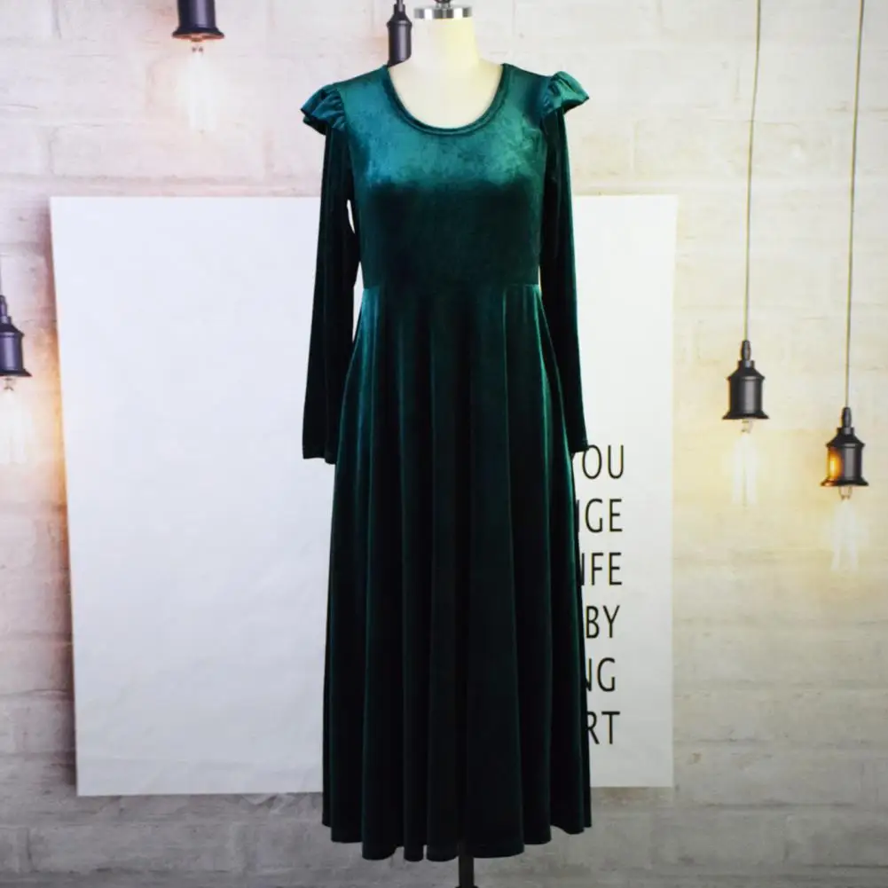 Autumn Winter Women Girls Dress Long Sleeve Ruffled Large Hem Velvet Dresses Mother-Daughter Dress Family Matching Midi Dress
Autumn Winter Women Girls Dress Long Sleeve Ruffled Large Hem Velvet Dresses Mother-Daughter Dress Family Matching Midi Dress