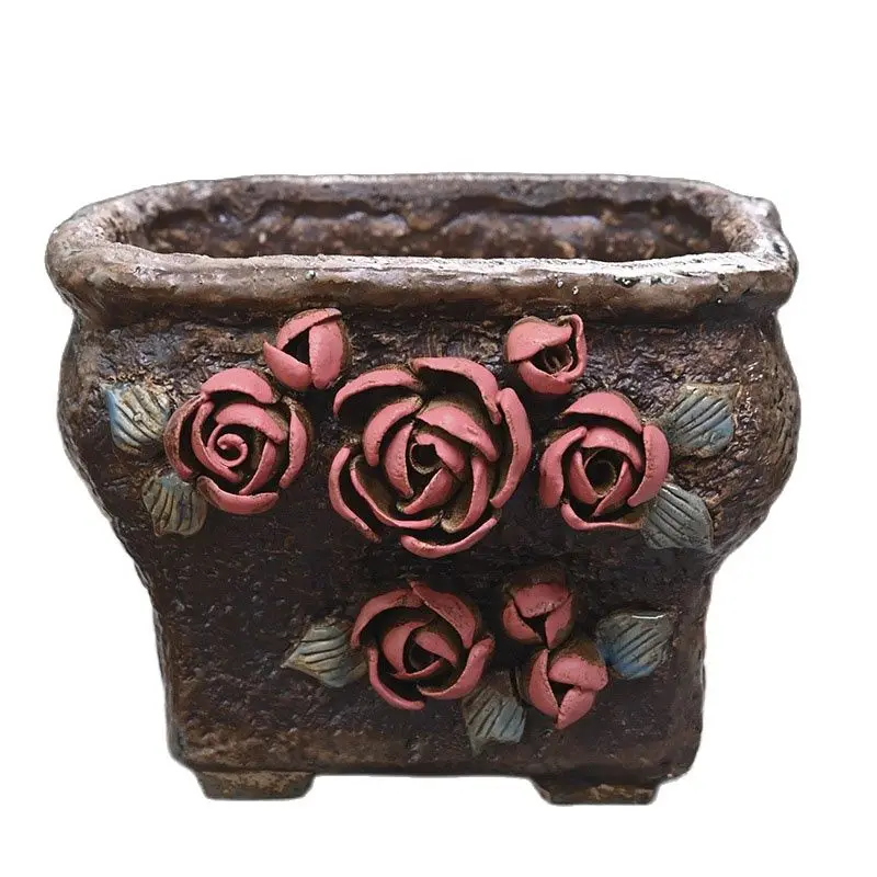 Korean Ins Hand Pinch Ceramic Succulent Flowerpot Vintage Green Plant Thumb Potted Container Home Balcony Creative Gardening
Korean Ins Hand Pinch Ceramic Succulent Flowerpot Vintage Green Plant Thumb Potted Container Home Balcony Creative Gardening