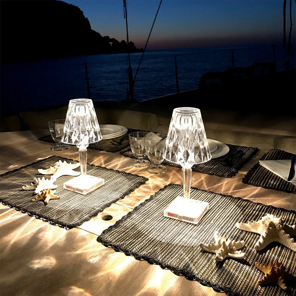 Diamond Table Lamp USB Rechargeable Acrylic Decoration Desk Lamps Home Room Bedside Decoration Crystal Lighting Night Light
Diamond Table Lamp USB Rechargeable Acrylic Decoration Desk Lamps Home Room Bedside Decoration Crystal Lighting Night Light