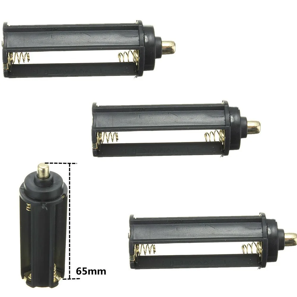 3Pcs 65x21mm Battery Holder Case Rack Box Flashlight Torch Accessories For AAA+18650 Bracket Battery Container Outdoor Tool
3Pcs 65x21mm Battery Holder Case Rack Box Flashlight Torch Accessories For AAA+18650 Bracket Battery Container Outdoor Tool