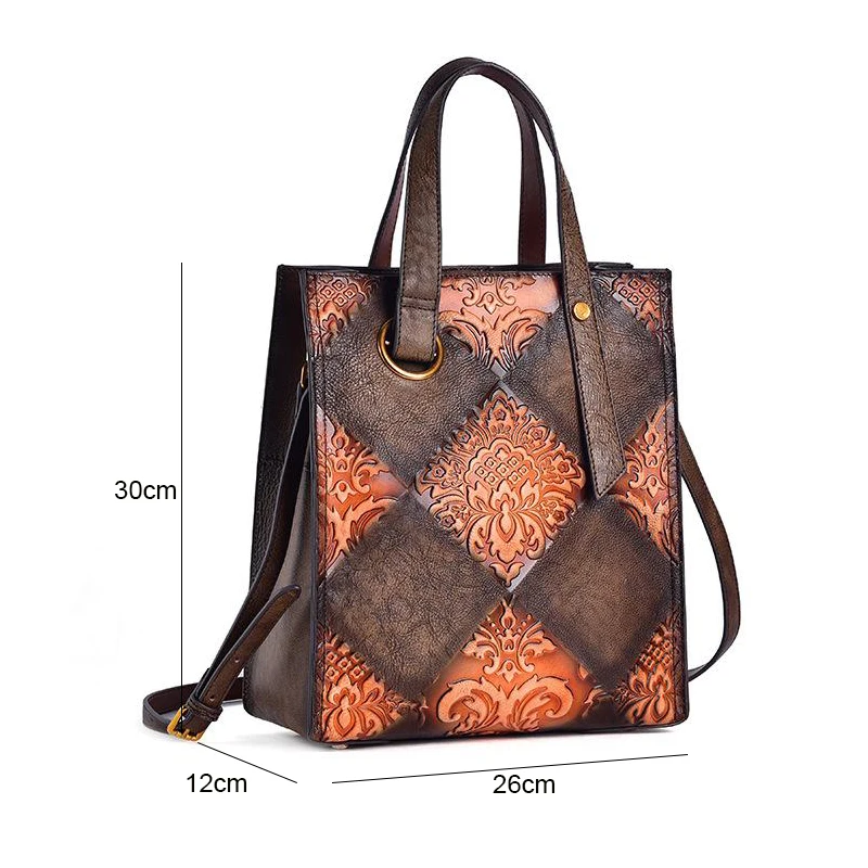Johnature Large Capacity Retro Luxury Handbags Women Bucket Bags 2021 New Genuine Leather Handmade Shoulder & Crossbody Bags
Johnature Large Capacity Retro Luxury Handbags Women Bucket Bags 2021 New Genuine Leather Handmade Shoulder & Crossbody Bags