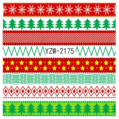 1 Pc Optional Christmas Design DIY Decals Nails Art Water Transfer Printing Stickers Accessories For Nails Salon
1 Pc Optional Christmas Design DIY Decals Nails Art Water Transfer Printing Stickers Accessories For Nails Salon
