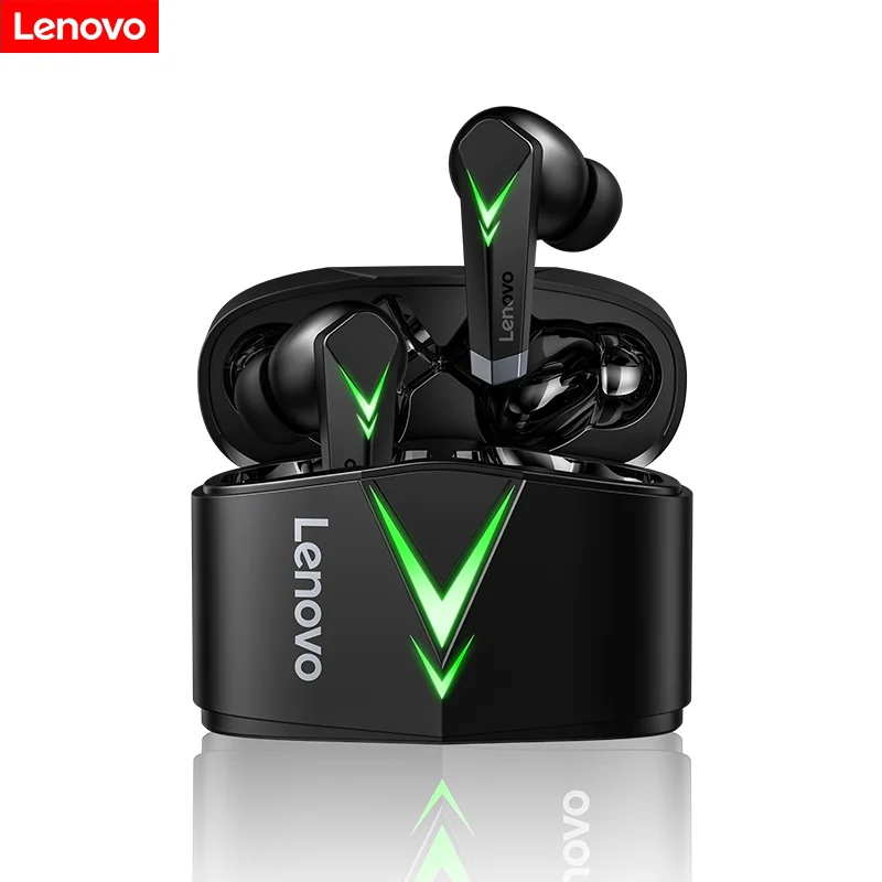 Lenovo LP6 TWS Wireless Earphones Bluetooth Headphone Gaming Headset in-Ear Earbuds Sports with Mic Charging Box for iOS/Android
Lenovo LP6 TWS Wireless Earphones Bluetooth Headphone Gaming Headset in-Ear Earbuds Sports with Mic Charging Box for iOS/Android