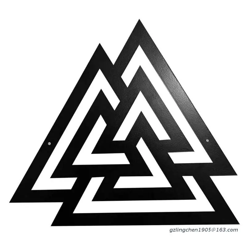 Geometric Triangle Wall Decoration Metal Wall Decals Art Decor for Home Living Room Bedroom Modern Ornament
Geometric Triangle Wall Decoration Metal Wall Decals Art Decor for Home Living Room Bedroom Modern Ornament