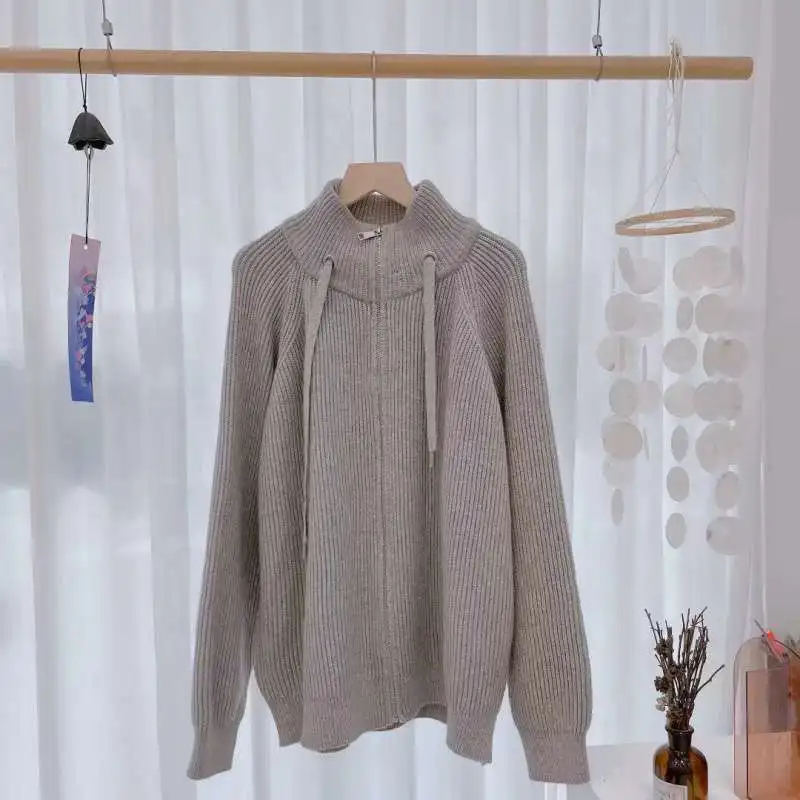 2021 Spring Autumn Women Sweater Long Sleeve Casual Knitted Cardigan Sweater Female Fashion Outside All-match Sweater Coat R1584
2021 Spring Autumn Women Sweater Long Sleeve Casual Knitted Cardigan Sweater Female Fashion Outside All-match Sweater Coat R1584