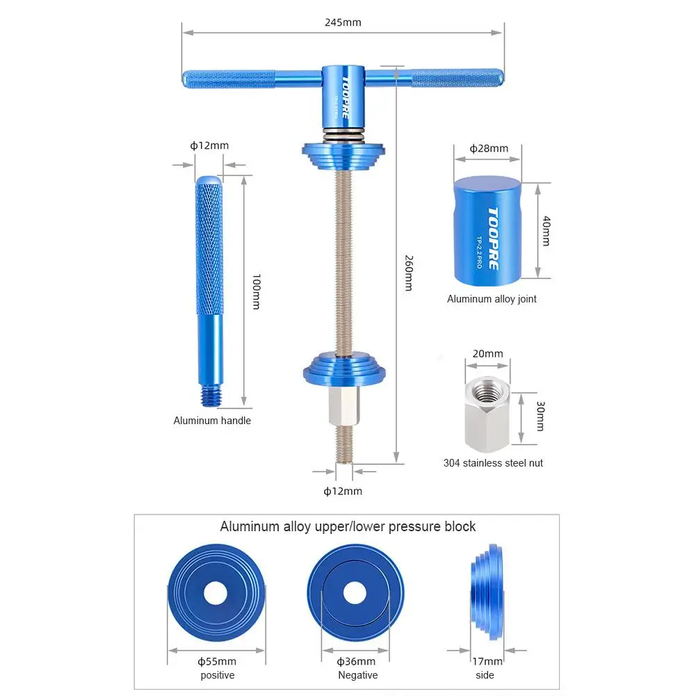 Bike Bicycle Headset BB Bottom Bracket Press Tool Installation Tools Mountain Bike BB Central Shaft Remove Repair Accessories
Bike Bicycle Headset BB Bottom Bracket Press Tool Installation Tools Mountain Bike BB Central Shaft Remove Repair Accessories