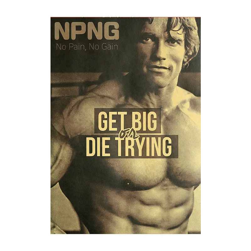 Amold Schwarzenegger Kraft Paper Poster Home Room Bedroom Wall Decoration Painting Core 50.5x35cm
Amold Schwarzenegger Kraft Paper Poster Home Room Bedroom Wall Decoration Painting Core 50.5x35cm