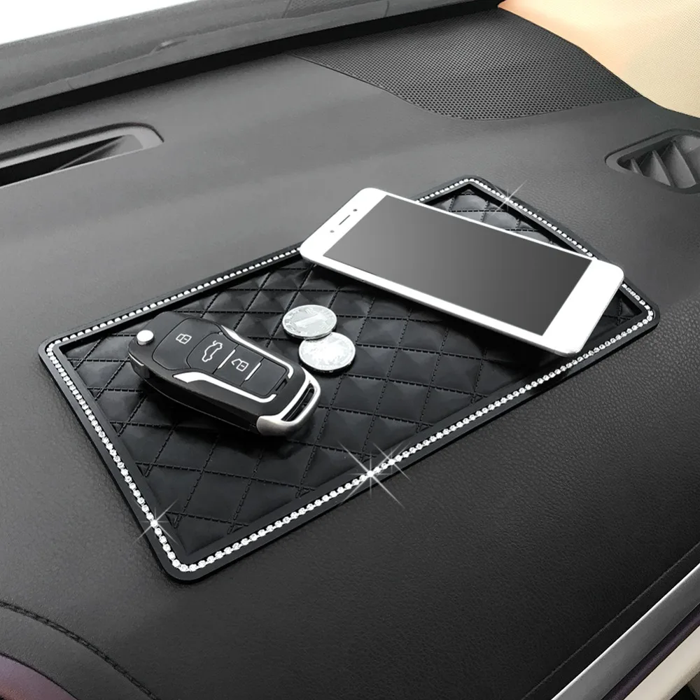 Anti-Slip Mat For Phone In Car Dashboard Rhinesto Non-Slip Mat Slip-Resistant Gadget Sticky Mat Panel Car Accessories Car Gadget
Anti-Slip Mat For Phone In Car Dashboard Rhinesto Non-Slip Mat Slip-Resistant Gadget Sticky Mat Panel Car Accessories Car Gadget