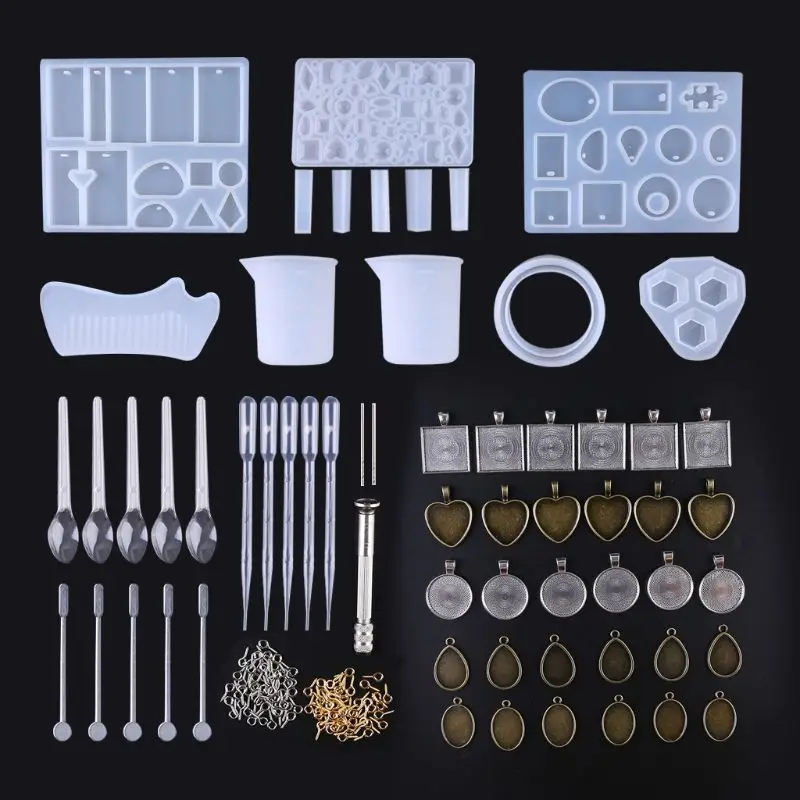 Silicone Pendant Mold Jewelry UV Resin Necklace Mould Casting Craft Tool DIY Pendant Accessories Jewelry Making Tool
Silicone Pendant Mold Jewelry UV Resin Necklace Mould Casting Craft Tool DIY Pendant Accessories Jewelry Making Tool