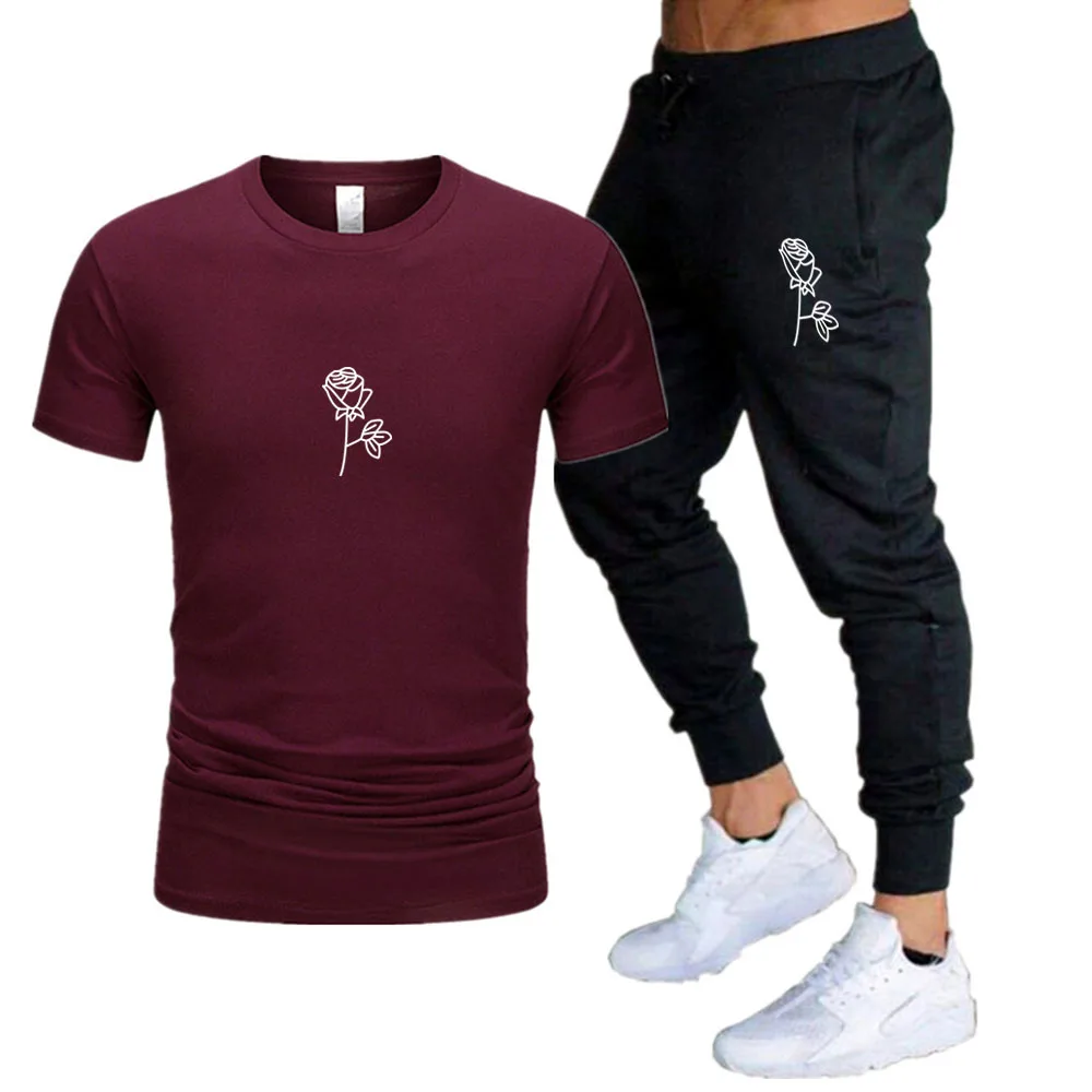 White Rose Printing Graphic T-Shirt Summer New Style Anime Fashion Men's Streetwear Sweatpants Suit Tops Cool Joggers Pants
White Rose Printing Graphic T-Shirt Summer New Style Anime Fashion Men's Streetwear Sweatpants Suit Tops Cool Joggers Pants