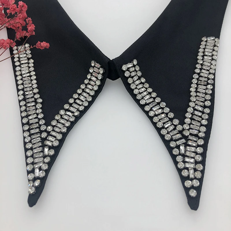 Summer Necklace Fake Collar for Women Handmade Beads Detachable Solid Color Shirt False Collar Blouse Top Vestidos Neckwear
Summer Necklace Fake Collar for Women Handmade Beads Detachable Solid Color Shirt False Collar Blouse Top Vestidos Neckwear