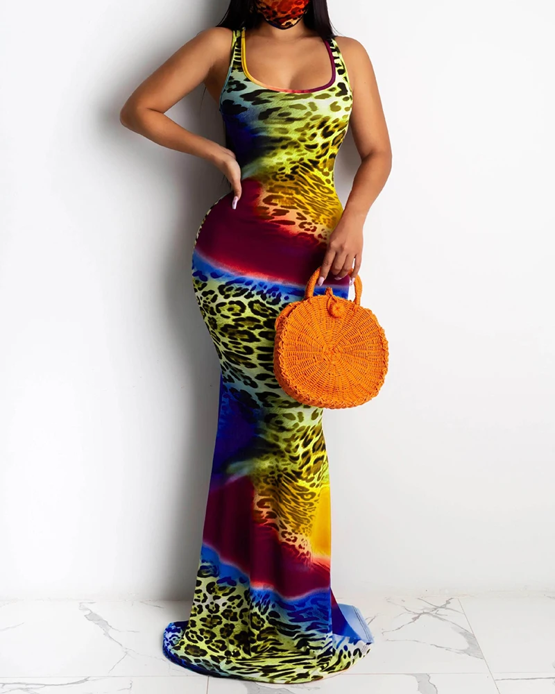 Bohemian tie-dye print long cocktail party dress 2021 ladies elegant sleeveless leopard print long tight dress
Bohemian tie-dye print long cocktail party dress 2021 ladies elegant sleeveless leopard print long tight dress