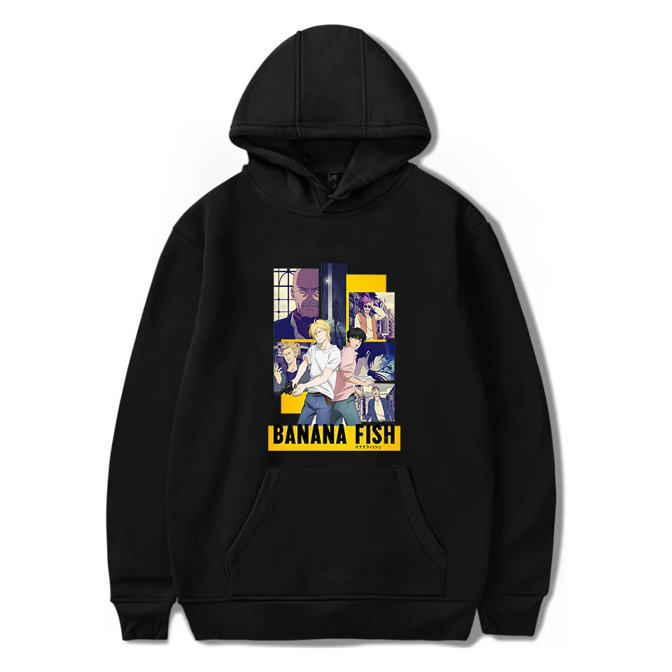 banana fish anime hoodie man / woman fashion harajuku banana fish hoodies sweatshirt pullover streetwear Unisex clothing
banana fish anime hoodie man / woman fashion harajuku banana fish hoodies sweatshirt pullover streetwear Unisex clothing
