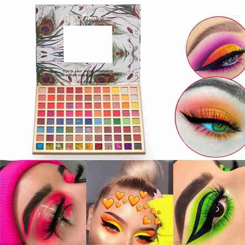 88 Colors Shimmer Matte Eyeshadow Palette Makeup Smooth Pressed Professional Eye Shadow Powder Diamond Shine Colorful Pigmented
88 Colors Shimmer Matte Eyeshadow Palette Makeup Smooth Pressed Professional Eye Shadow Powder Diamond Shine Colorful Pigmented