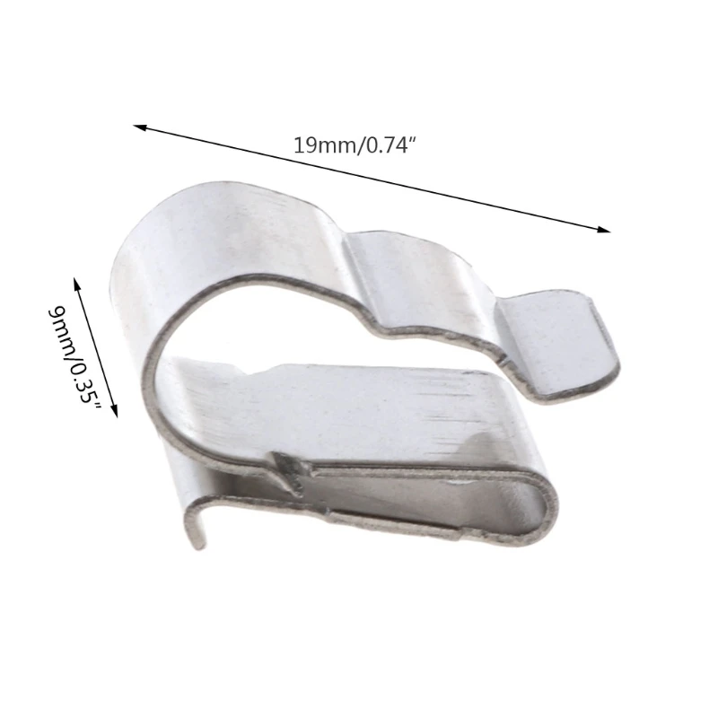 50Pcs 2x6mm Stainless Steel Solar PV Cable Clips For System Mounting Installation
50Pcs 2x6mm Stainless Steel Solar PV Cable Clips For System Mounting Installation