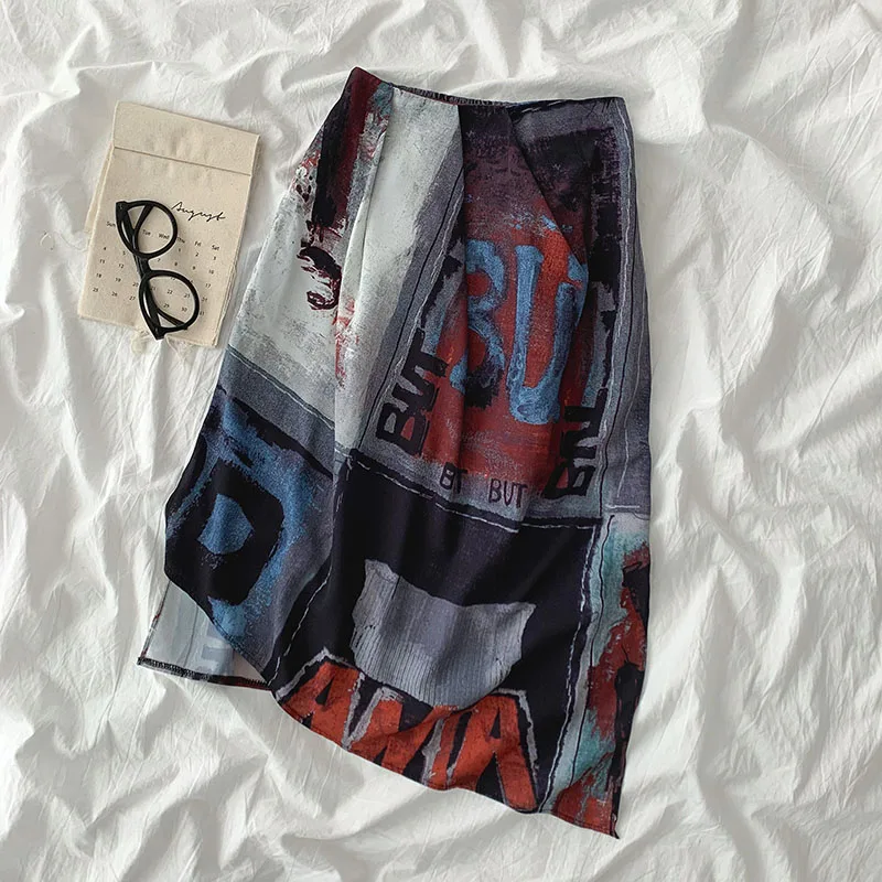 Summer Women Fashion Printing High Waist Skirt Harajuku Streetwear Clothing Ladies Casual Korean Skirt Female
Summer Women Fashion Printing High Waist Skirt Harajuku Streetwear Clothing Ladies Casual Korean Skirt Female