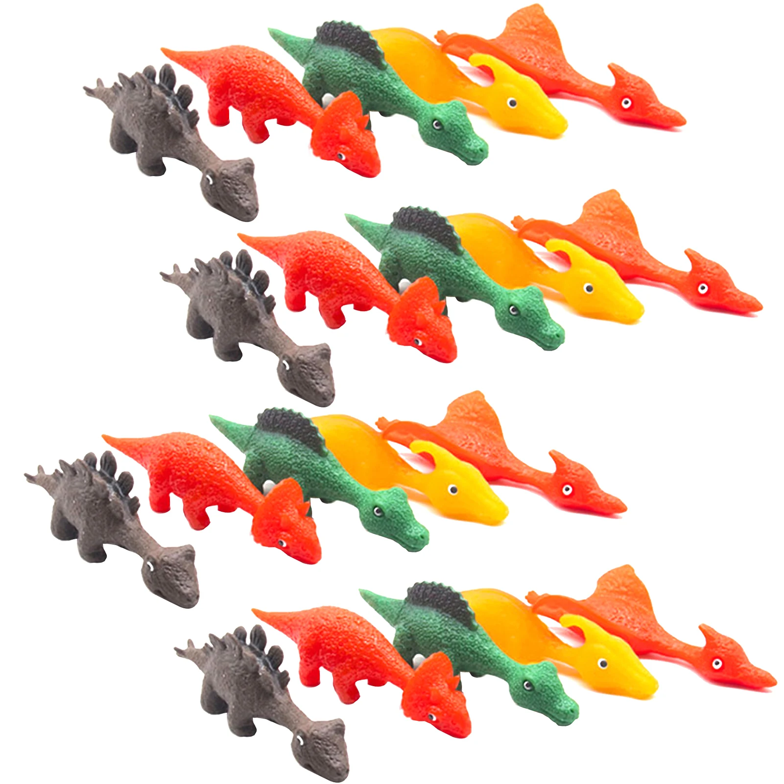 20Pcs Novelty Hand Catapulted Walls Joke Finger Toys Stretchy Flying Laugh Sticky Cartoon Dinosaur Animals Serie Toys Non- 
20Pcs Novelty Hand Catapulted Walls Joke Finger Toys Stretchy Flying Laugh Sticky Cartoon Dinosaur Animals Serie Toys Non-
