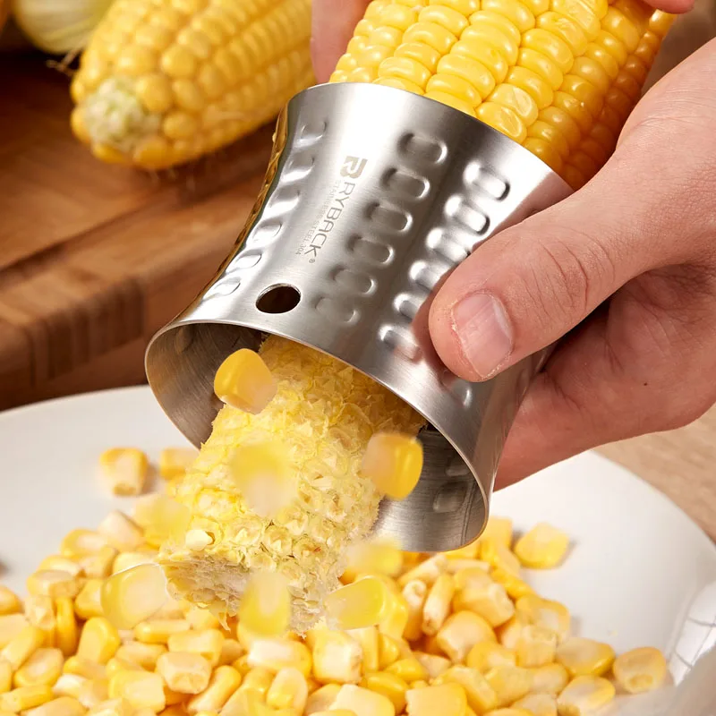 Stainless Steel Marvelous Corn Husker Cutting Corn Knife Household Corn Threshing Corn Cutter Planing Corn Peeling
Stainless Steel Marvelous Corn Husker Cutting Corn Knife Household Corn Threshing Corn Cutter Planing Corn Peeling