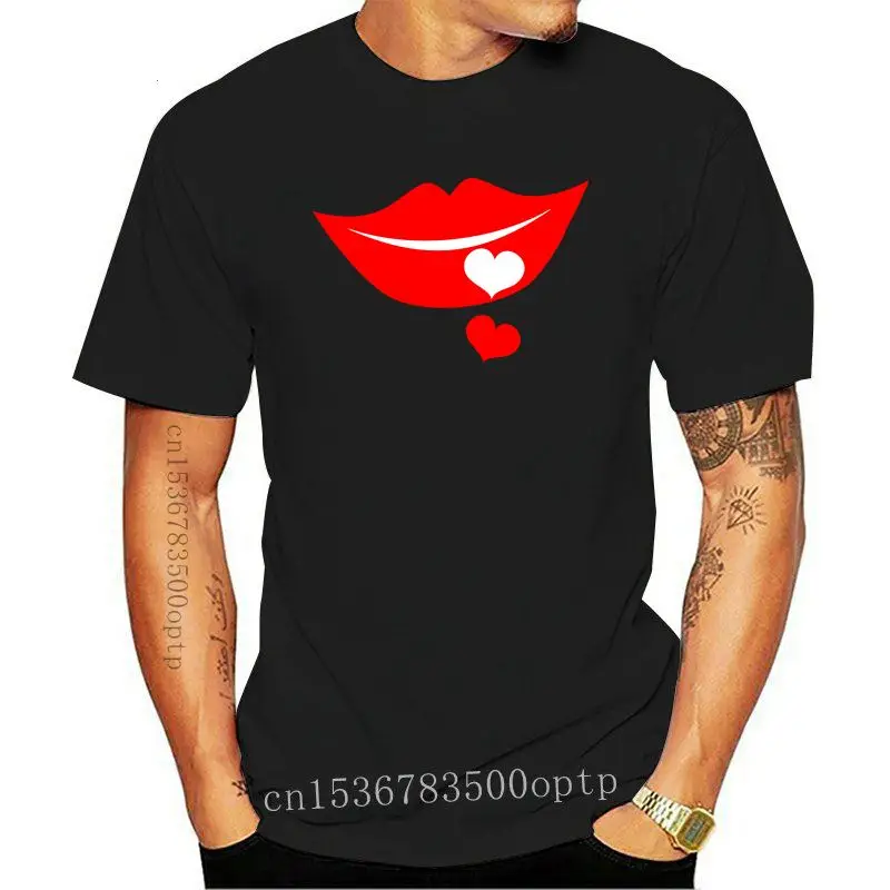 Smiling Lips With Cute Love Hearts T Shirt Pattern Cute Casual Short Sleeve Letter Spring S-5xl Print Shirt
Smiling Lips With Cute Love Hearts T Shirt Pattern Cute Casual Short Sleeve Letter Spring S-5xl Print Shirt