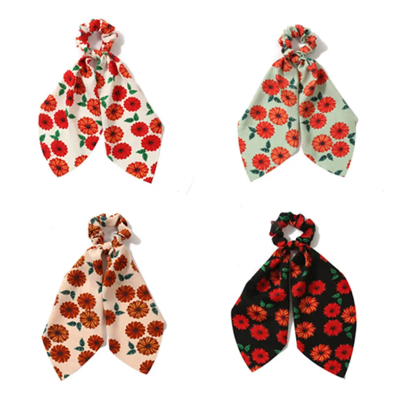 2021 Flower Floral Print Long Hair Rope Knotted Ponytail Ribbon Hair Tie Rope Women Scrunchies Headwear Elastic Hair Bands
2021 Flower Floral Print Long Hair Rope Knotted Ponytail Ribbon Hair Tie Rope Women Scrunchies Headwear Elastic Hair Bands