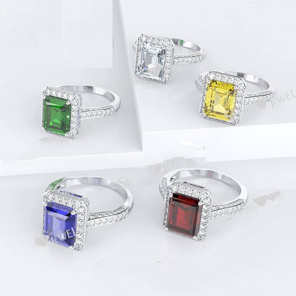 Noble New Fashion 100% Sterling Silver Women Wedding Ring Fashion Yellow Crystal S925 Female Engagement Rings
Noble New Fashion 100% Sterling Silver Women Wedding Ring Fashion Yellow Crystal S925 Female Engagement Rings