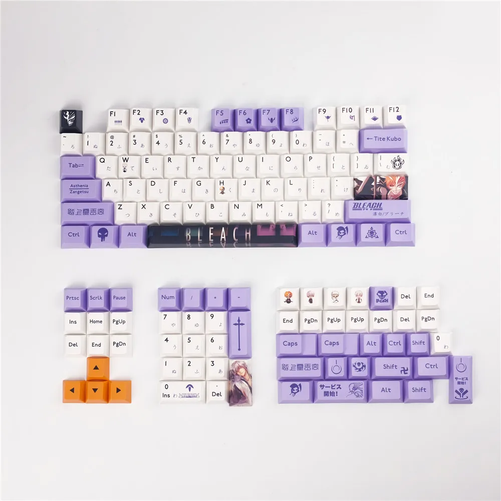 Keycap Японская Клавиатура Death PBT, горячая Сублимация, колпачки для механической клавиатуры Cherry Mx, Настраиваемые переключатели оси TTC, IKBC AKKO
Keycap Японская Клавиатура Death PBT, горячая Сублимация, колпачки для механической клавиатуры Cherry Mx, Настраиваемые переключатели оси TTC, IKBC AKKO