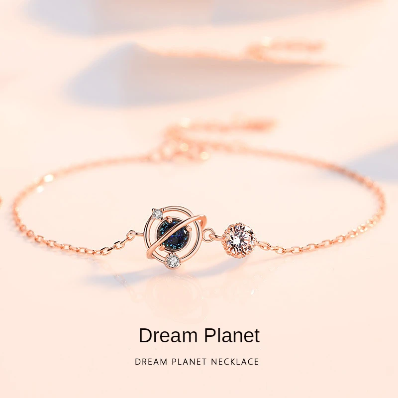 S925 Silver Dream Planet Bracelet Necklace Bangle For Women Elegant Luxury Jewelry Chain Charm Bohemia Bracelets Lady Girl Gift
S925 Silver Dream Planet Bracelet Necklace Bangle For Women Elegant Luxury Jewelry Chain Charm Bohemia Bracelets Lady Girl Gift