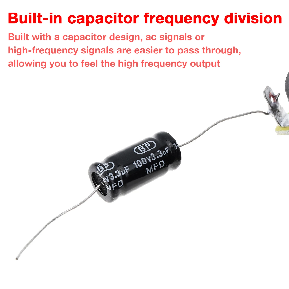 2pcs 4 Inch 100W Tweeter Speaker Audio Sound Speaker Full Range Loudspeaker High Efficiency w Capacitor for DIY Car Audio System
2pcs 4 Inch 100W Tweeter Speaker Audio Sound Speaker Full Range Loudspeaker High Efficiency w Capacitor for DIY Car Audio System