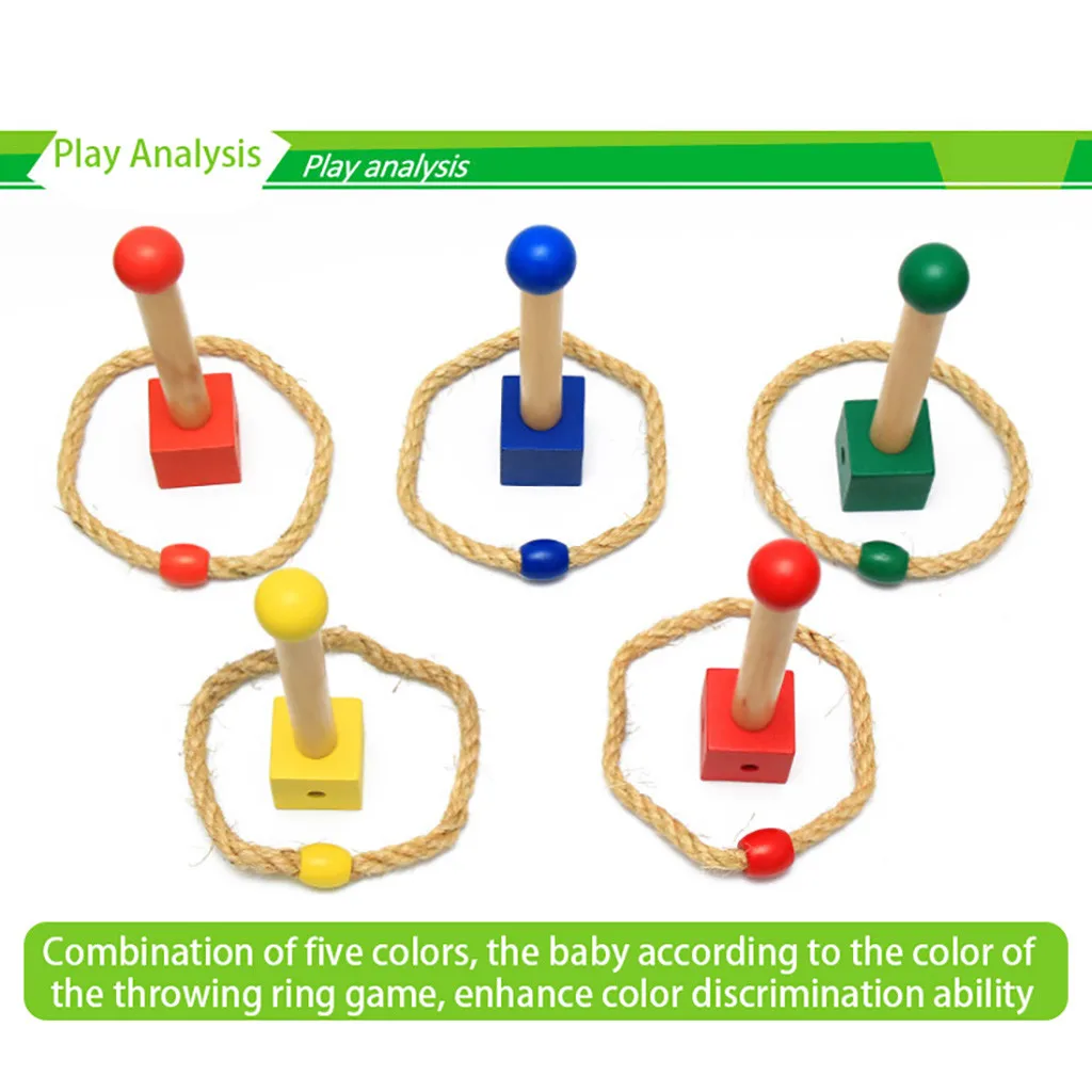Tossing Ring Toy All-In-One Ring Holder Kit Rope Ring Tossing Game For Beginners Indoor Outdoor Children Adult Interactive Party 
Tossing Ring Toy All-In-One Ring Holder Kit Rope Ring Tossing Game For Beginners Indoor Outdoor Children Adult Interactive Party