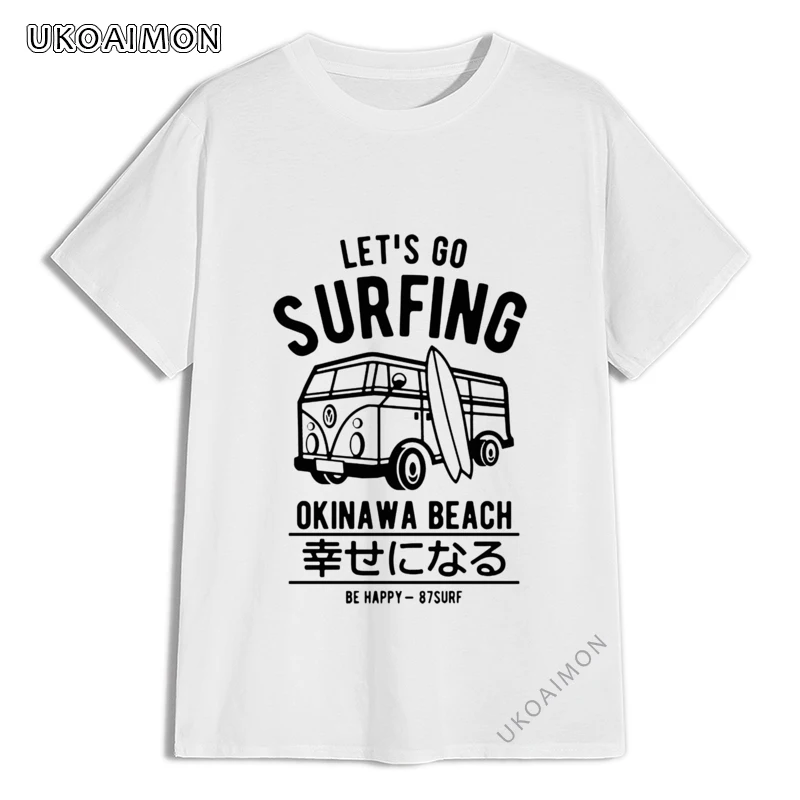 Hot Sale Lets Go Surfing Funny Summer Loose T-Shirts Funky 100% Cotton T Shirts Regular Customized T Shirt Cartoon Streetwear
Hot Sale Lets Go Surfing Funny Summer Loose T-Shirts Funky 100% Cotton T Shirts Regular Customized T Shirt Cartoon Streetwear