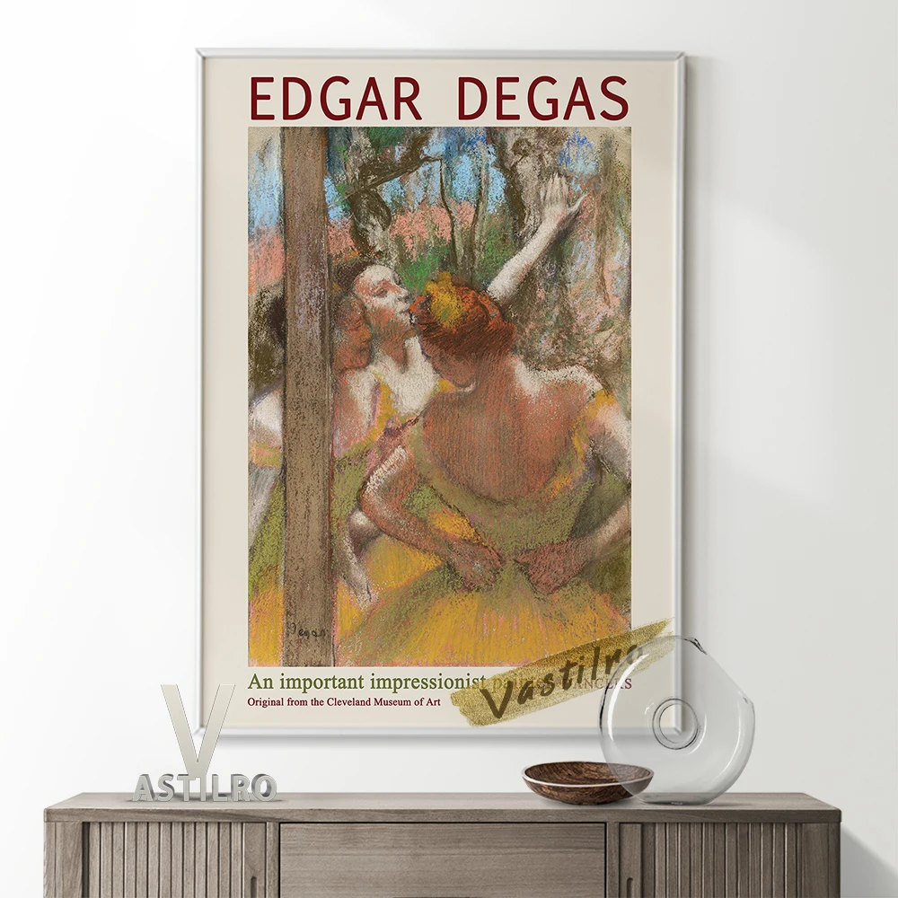 Edgar Degas Exhibition Museum Retro Prints Poster Dancers Impressionism Vintage Art Canvas Painting Home Decor Housewarming Gift
Edgar Degas Exhibition Museum Retro Prints Poster Dancers Impressionism Vintage Art Canvas Painting Home Decor Housewarming Gift