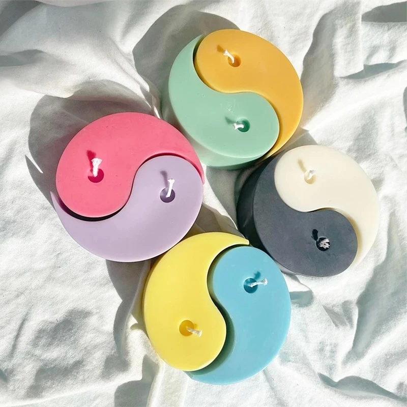 Yin Yang Candle Mold Handmade Candle Making Silicone Mold Tai Chi Yin Yang Candle Wax Mold Handmade Soap Candle Mold
Yin Yang Candle Mold Handmade Candle Making Silicone Mold Tai Chi Yin Yang Candle Wax Mold Handmade Soap Candle Mold