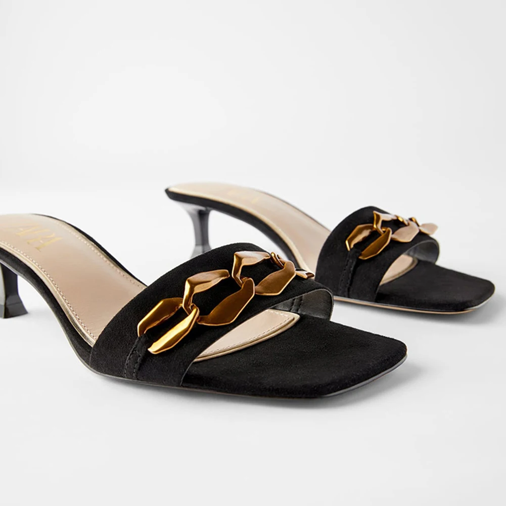 RIBETRINI Brand 2021 Female Metal Thin Heel Stiletto Heel Shoes Square Toe Summer Women Sandals Design Luxury Sandals
RIBETRINI Brand 2021 Female Metal Thin Heel Stiletto Heel Shoes Square Toe Summer Women Sandals Design Luxury Sandals