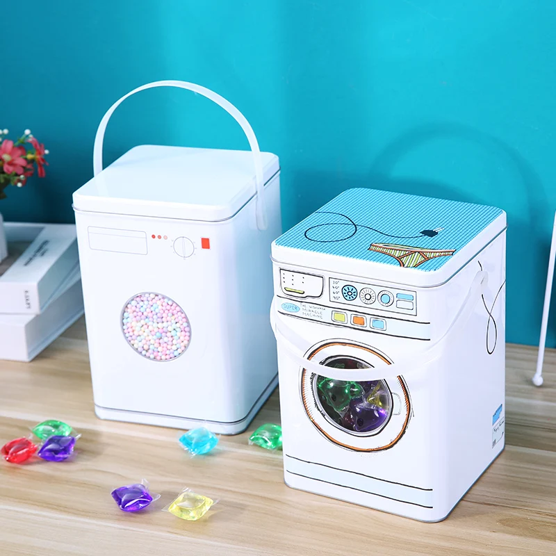 Large Washing Machine Shape Storage Tin Bucket Home Metal Candy Cookies Organizer Case Desktop Jewelry Sundries Storage Box
Large Washing Machine Shape Storage Tin Bucket Home Metal Candy Cookies Organizer Case Desktop Jewelry Sundries Storage Box