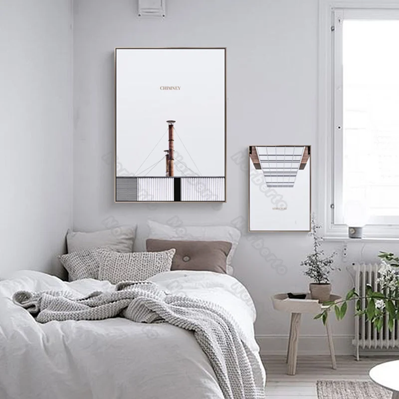 Modern Style Canvas Painting Poster Minimalist Pictures Geometric Structure Rooftop Chimney for Home Rooms Wall Vintage Decorati
Modern Style Canvas Painting Poster Minimalist Pictures Geometric Structure Rooftop Chimney for Home Rooms Wall Vintage Decorati