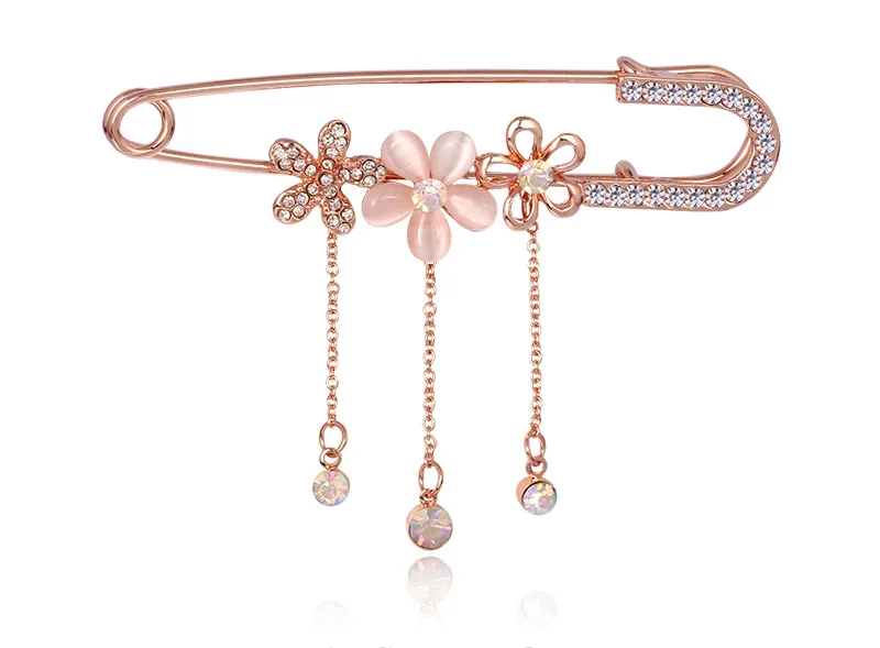 2020 Горячая Мода сладкий корсаж булавки кристалл от Swarovski Европейская мода