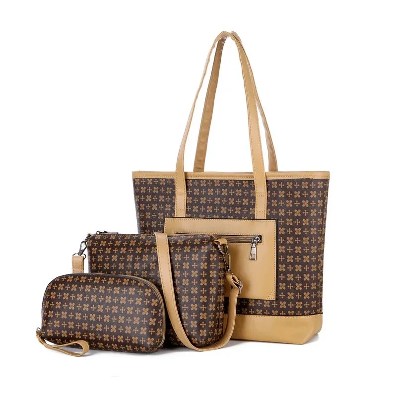 3 in 1 handbags women PU shoulder bags female given hand bags fashion shipping bags travel bags 2021 office bags for ladies
3 in 1 handbags women PU shoulder bags female given hand bags fashion shipping bags travel bags 2021 office bags for ladies