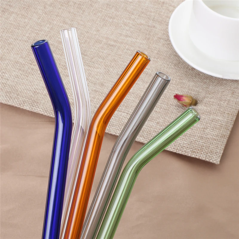 12Pcs Reusable Drinking Glass Straws 18cm" x 8 mm - Perfect Reusable Straw For Smoothies, Tea, Juice Barware
12Pcs Reusable Drinking Glass Straws 18cm" x 8 mm - Perfect Reusable Straw For Smoothies, Tea, Juice Barware