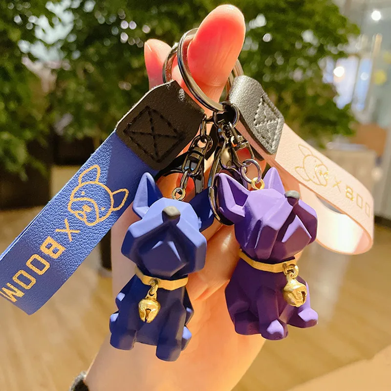 Fashion French Bulldog Keychain Cute Cartoon Dog Keychains for Women Bag Pendant Trinket Men Car Key Ring Key Chain Accessories
Fashion French Bulldog Keychain Cute Cartoon Dog Keychains for Women Bag Pendant Trinket Men Car Key Ring Key Chain Accessories
