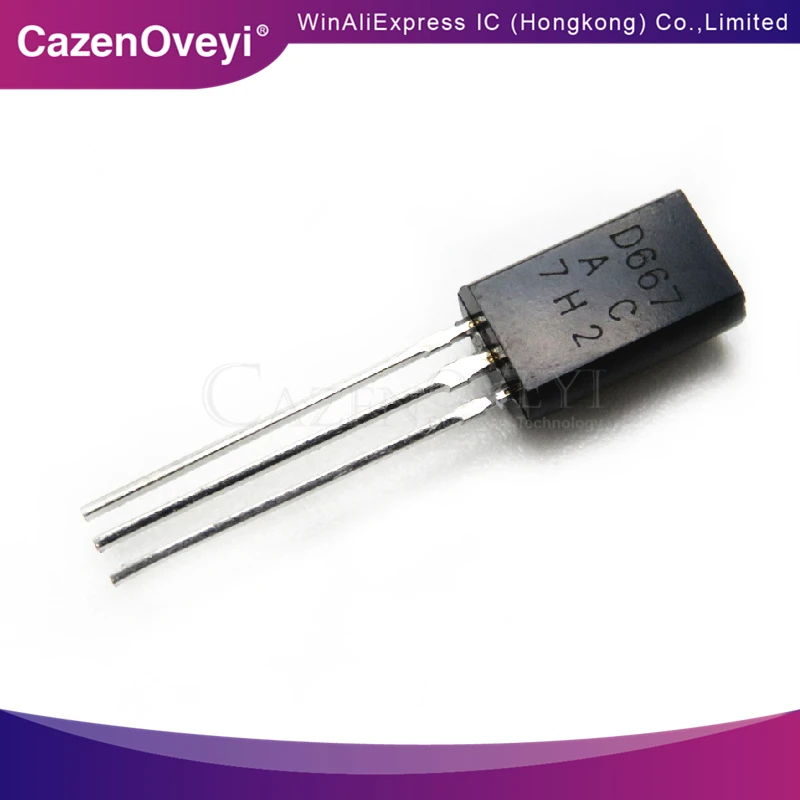 50pcs/lot 2SD667 D667 TO92 TO-92L Plastic-Encapsulate Transistors New original In Stock
50pcs/lot 2SD667 D667 TO92 TO-92L Plastic-Encapsulate Transistors New original In Stock