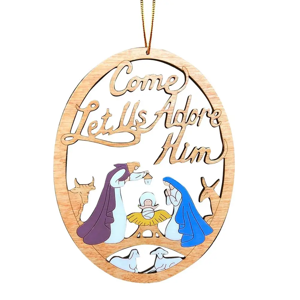 Christmas Tree Wooden Hollow Out Pendant Decoration 8 Patterns Christmas Nativity Scene Ornament Christmas Decorations Tree Fo
Christmas Tree Wooden Hollow Out Pendant Decoration 8 Patterns Christmas Nativity Scene Ornament Christmas Decorations Tree Fo