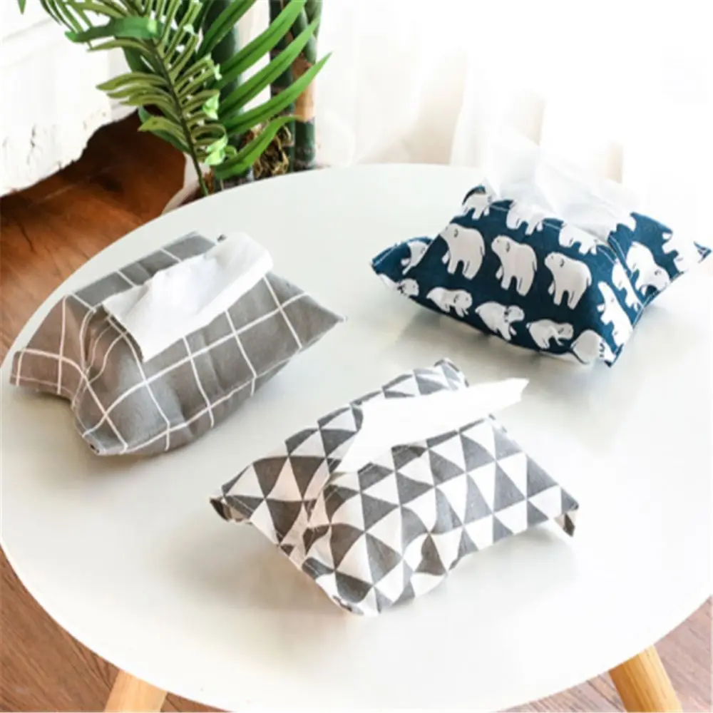 Nordic For Bedroom Living Room Car Portable Practical Cotton Linen Tissue Bag Tissue Box Paper Holder
Nordic For Bedroom Living Room Car Portable Practical Cotton Linen Tissue Bag Tissue Box Paper Holder