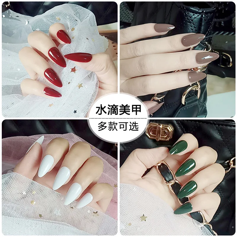 Long Pointed Solid Nail Enhancement Products Can Be Reused. Fake Nail Patches Are Boxed Full Cover Nail Tips Xxl
Long Pointed Solid Nail Enhancement Products Can Be Reused. Fake Nail Patches Are Boxed Full Cover Nail Tips Xxl