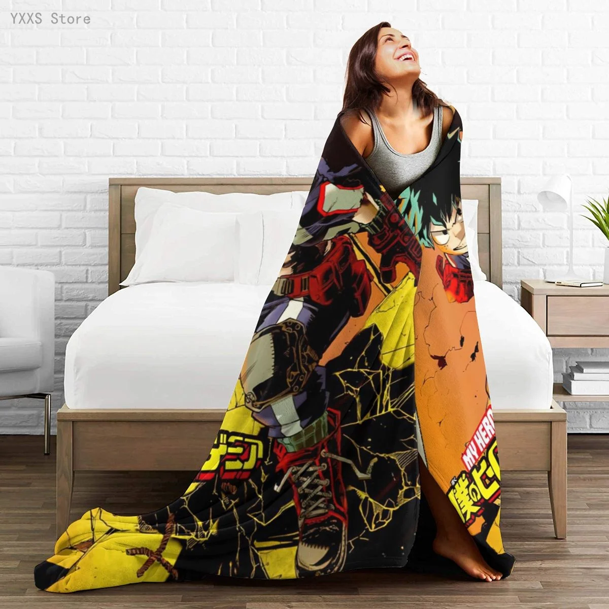 My Hero Academia 3D Cartoon Sherpa Blanket Warm Super Soft Flannel Office Nap Bedspread Sofa Bedding Plush Quilt Plaids 1790305
My Hero Academia 3D Cartoon Sherpa Blanket Warm Super Soft Flannel Office Nap Bedspread Sofa Bedding Plush Quilt Plaids 1790305