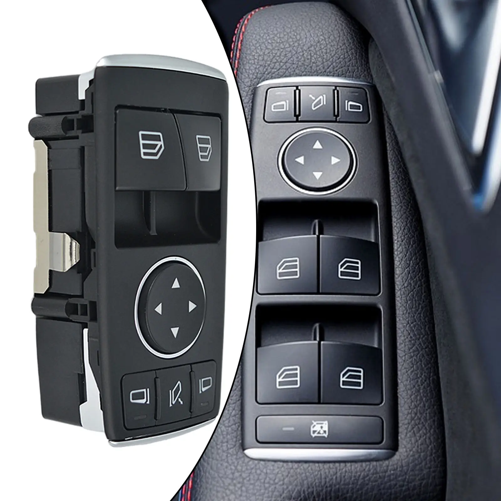 Power Window Switch Replacement 1729056900 Replace Parts for Mercedes C204 C-Class Coupe R231 W231 SL
Power Window Switch Replacement 1729056900 Replace Parts for Mercedes C204 C-Class Coupe R231 W231 SL